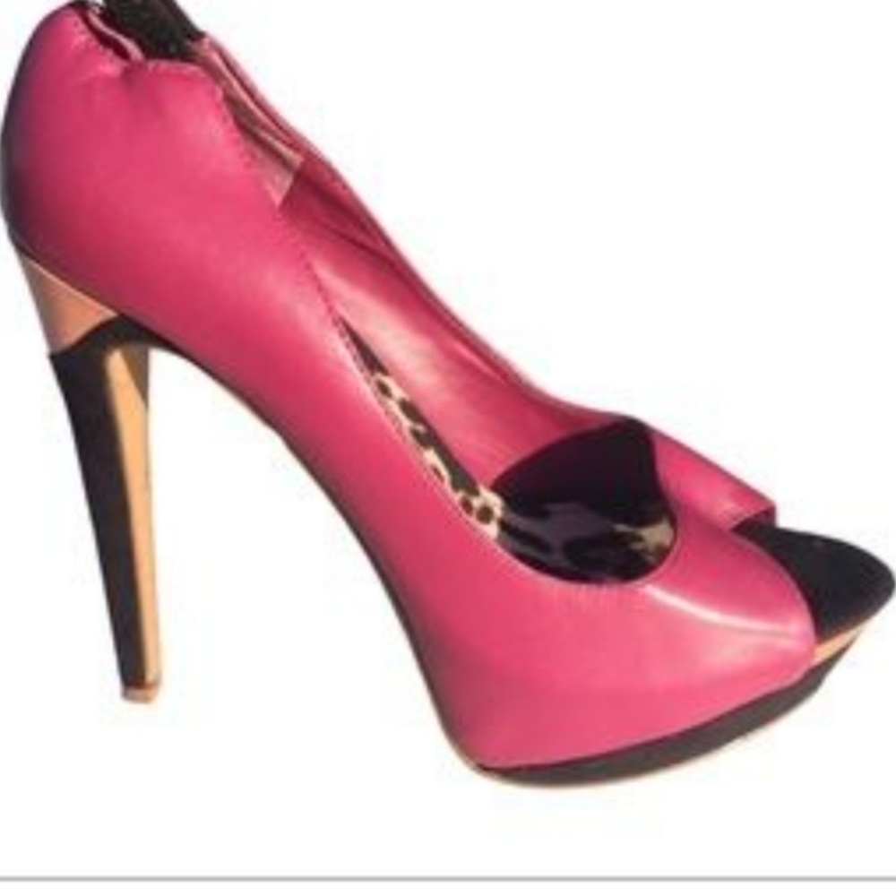 Jessica Simpson colorblock Purple Scarlett…